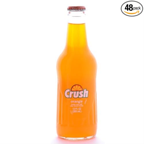 Orange Crush Soda - 12 oz (48 Glass Bottles)