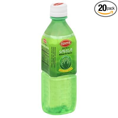 Visvita Original Drinking Aloe Vera 16.9 fl oz (Pack of 20)