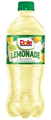 Dole Lemonade 20 oz Soda Bottles (Pack of 16 Total of 240 FL OZ)