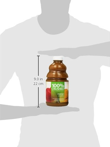 Dr. Smoothie 100% Crushed Fruit Smoothie Mango Tropics 46 Ounce Bottle