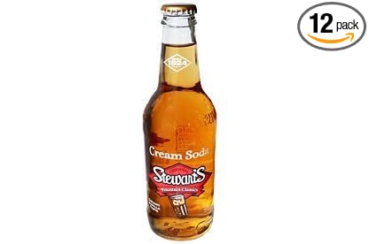 Stewart's Cream Soda 12 Oz (12 Pack)