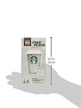Starbucks Pike Place Roast Via Instant Coffee - 48 Packets