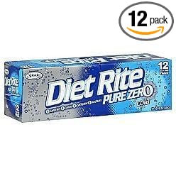 Diet Rite Soda 12 Ounce (12 Cans)