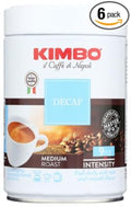 Kimbo Decaf Ground Coffee Tin 8.8 oz (Pack of 6)