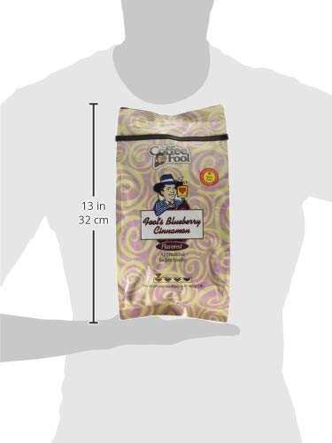 The Coffee Fool Blueberry Cinnamon Very Fine Grind 2 Pound