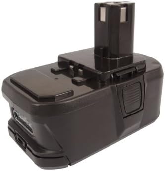18v Compatible with Battery Ryobi P106 P107 P108 P193 P194 CHV-180L CHV-18WDM CID-1802M CID-1803L CID-1803M CID-182L CID-183L CJS-180L CJS-180LM