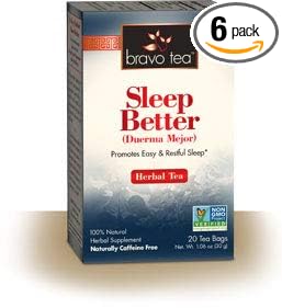 Bravo Teas Sleep Better 20 Count (pack Of 6)