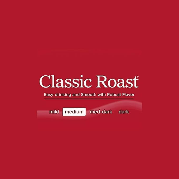 Classic Roast Ground Coffee Filter Packs 0.9 oz. 40 ct.(PACK OF 2 TOTAL 80 ct.)
