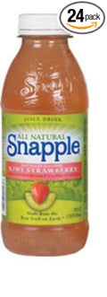 Snapple Juice Drink Kiwi Strawberry 20-Ounce Bottles (Pack of 24)