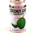FOCO Coconut Juice with Meat (Jugo De Coco) - 11.8 fl oz [ 6 units]
