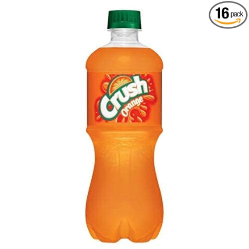 Crush Orange 20 oz Soda Bottles (Pack of 16)