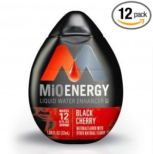 Mio Water Enhancer Black Cherry 1.08 Ounce (Pack of 12)