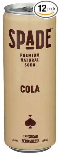 Spade Soda Modern Cola 12 fl oz (Pack of 12)