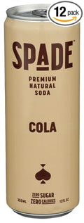 Spade Soda Modern Cola 12 fl oz (Pack of 12)