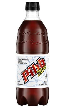 Tirrito Pibb Zero Sugar Soda 20oz Bottles (Pack of 12 Total of 240 FL OZ)