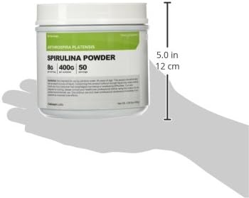 Nutricost Organic Spirulina Powder 454 Grams 1LB - Pure Certified Organic Spirulina