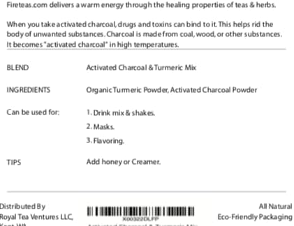 Activated Charcoal &amp Turmeric