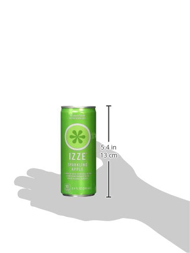 IZZE Fortified Sparkling Juice 8 Apple 8 Clementine 8 Blackberry (8.4oz/can Total Pack of 24)