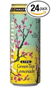 Arizona Green Tea Can Lemonade 23 Ounce (Pack of 24)