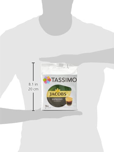 Tassimo Jacobs Espresso Rainforest Alliance Certified 5 x 16 T-Discs