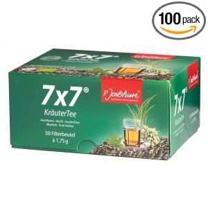 Dr. Jentschura's AlkaHerb with 49 Organic Herbs from Germany 100 Tea Bags