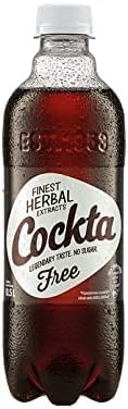 Bottles of Cocktail the original from Croatia non-alcoholic (Cockta Sugar FREE 05 l)