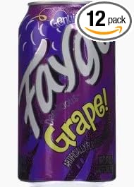 Faygoo - Grape Soda - 24 Pack of 12-oz. Cans