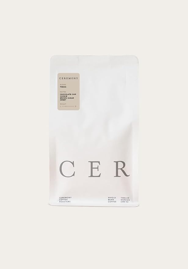 Ceremony Coffee Roasters - House Coffees Variety Pack - Specialty Ground Coffee Antithesis &amp Thesis Blends- 2x12oz Bags (Drip - Medium Grind)