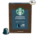 Starbucks Nespresso Pods Espresso Dark Roast 18 Capsules Original Line Machine Only
