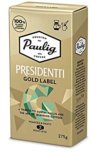 Paulig Presidentti Gold Label ground Coffee 1 Pack of 500g