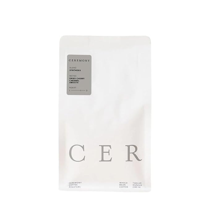 Synthesis - Roasted by Ceremony Coffee Roasters - Freshly Ground Coffee - 12 Ounce Bag