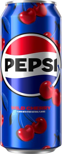 Pepsi Wild Cherry 16 Ounce Cans 12 Count