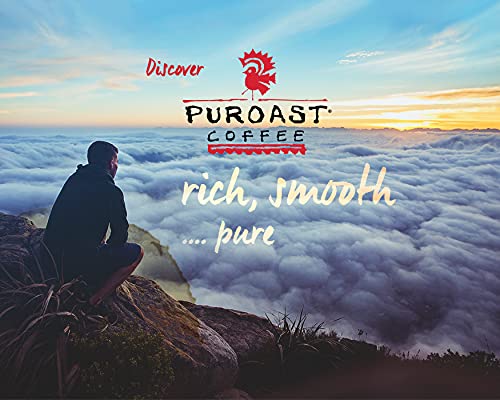 Puroast Low Acid Coffee Pods – House Blend Medium Roast French Roast Dark Roast &amp Lost Art Medium Roast – Single Serve Pods – Keurig Compatible – High Antioxidants – GERD Friendly – 3 Pack 12 Ct