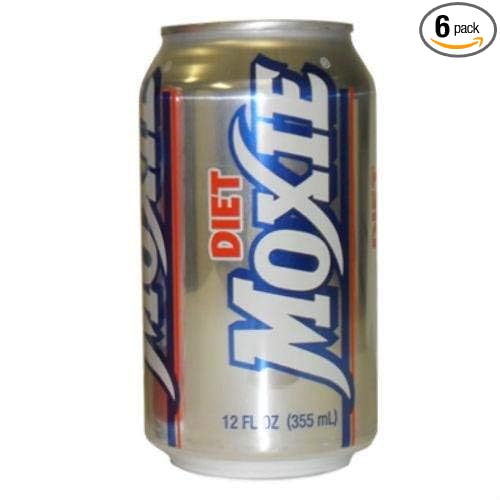Diet Moxie Soda Pop 6 pack - 12oz Cans
