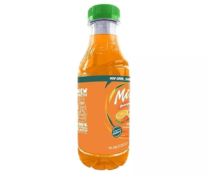 Mis-tic Vibrant Flavor Orange Carrot Juice 16 fl oz - 12 Bottles (Pack of 12 Orange Carrot)