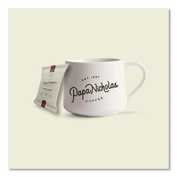 PapaNicholas Coffee 25184 Premium Coffee Breakfast Blend 18/Carton