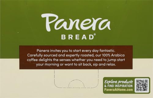 Panera Bread Madagascar Vanilla Light Roast Coffee Pods 100% Arabica Natural Flavor Keurig Compatible Cups No Artificial Ingredients 10 Single Serve Pods (1 Pack of 10)
