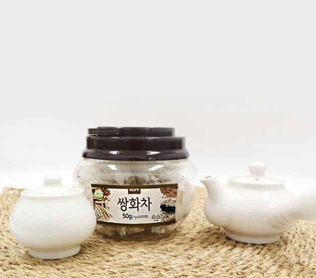 GAGOPA Korean Ssanghwa Tea Bag Black Herbal Tea Healthy Tea 50 Tea Bag Deep and rich blending Rich scent 7 ingredients 쌍화차 Korean Tea Herb Tea Healthy Taste