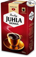 Paulig Juhla Mokka coarse ground Coffee 12 Packs of 500g
