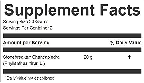 Hanan Peruvian Secrets Chancapiedra Herbal Tea | 100% Natural Stonebreaker | 1.41oz / 40g Loose Leaf Bag | Aids in Promoting Normal Kidney Function Naturally - 6 Pack