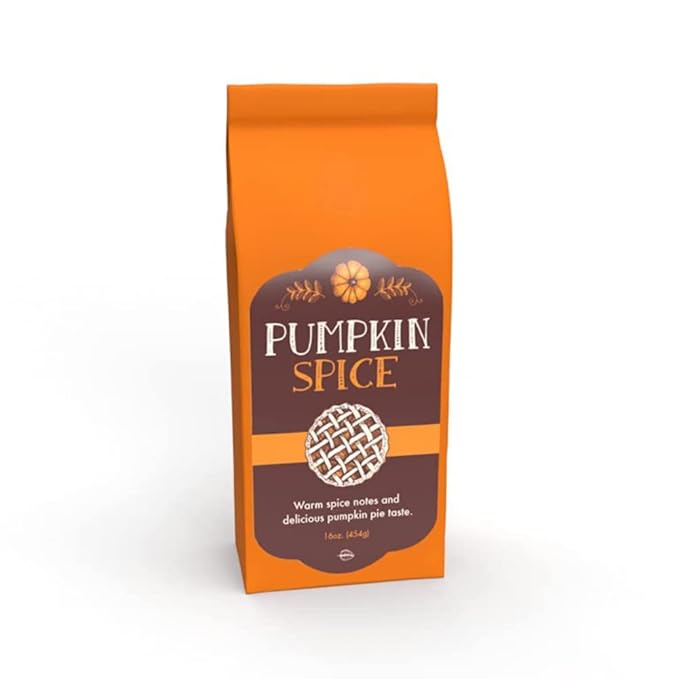 Grande Kaffe Pumpkin Spice coffee Grande Kaffe Ground Coffee 16 oz (1 pound) limited edition specialty coffee