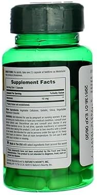 Nature's Bounty Melatonin 10mg Capsules 60 ea (Pack of 2)