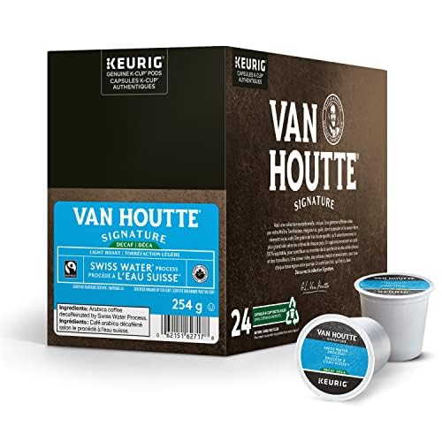 Van Houtte Swiss Water Decaf Fair Trade Organic Light Roast K-Cups 24-Count