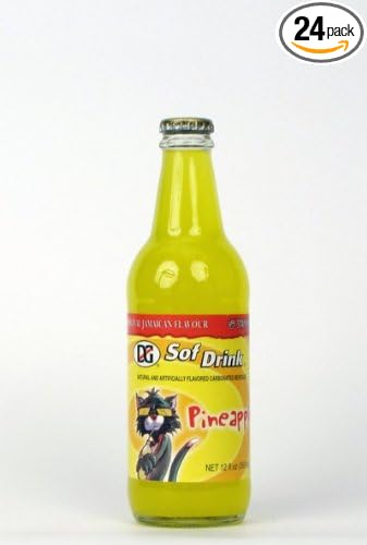 D&ampG PINEAPPLE SODA 12OZ (24 PACK)