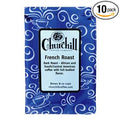 Churchill Coffee French Roast 10 Portioned Packs -1.5 oz each - Ground - Unflavored Coffee