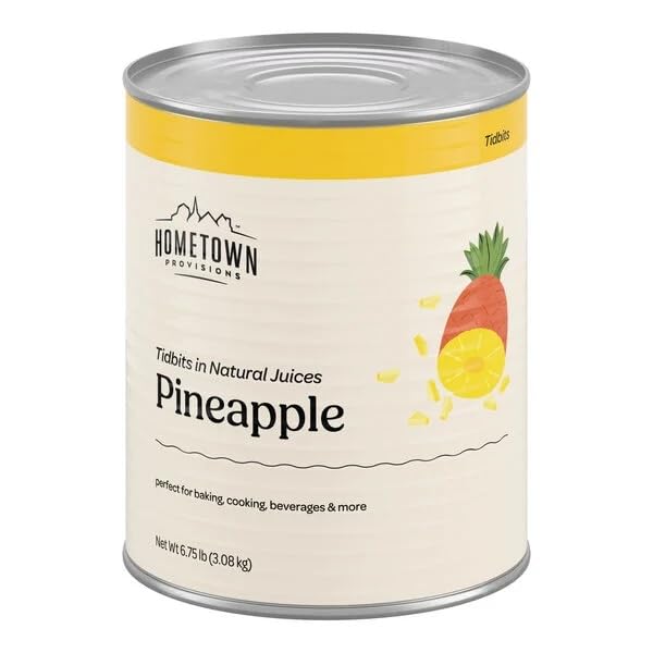 #10 Can Pineapple Tidbits in Natural Juice - 6/Case