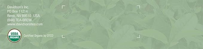 Davidson's Organics Spiced Raspberry 100-count Unwrapped Tea Bags
