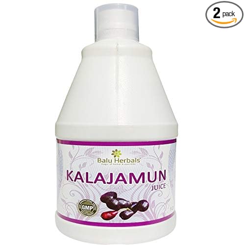 2 X Balu Herbals Kalajamun Juice 1ltr