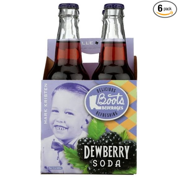 Boots Beverages Dewberry Soda 4 Pack 48 fl oz (Pack of 6)