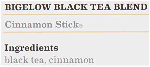 Bigelow Cinnamon Stick Black Tea Bags 28-Count Boxes (Pack of 6) Cinnamon Flavored Black Tea Naturally &amp Artificially Flavored